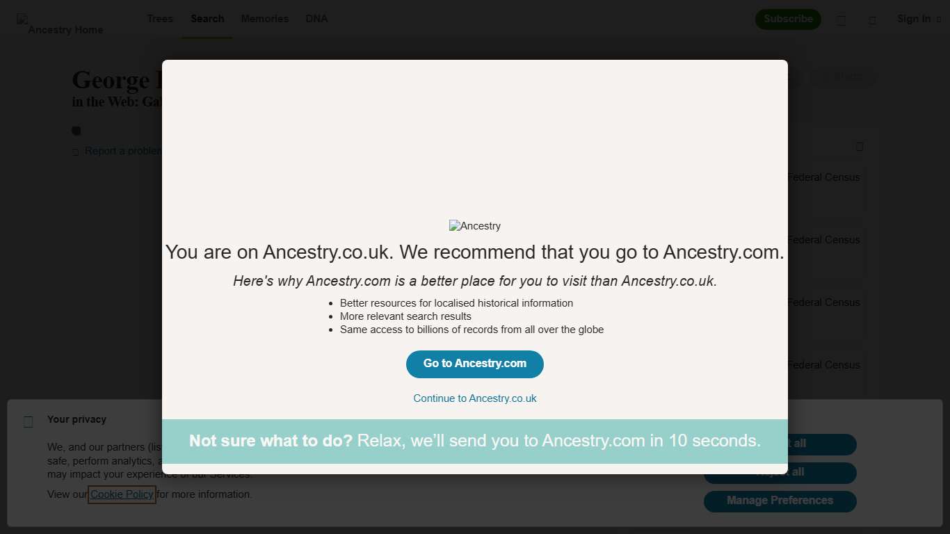Web: Gallia County, Ohio, U.S., Birth Records, 1894-1903 - Ancestry.co.uk